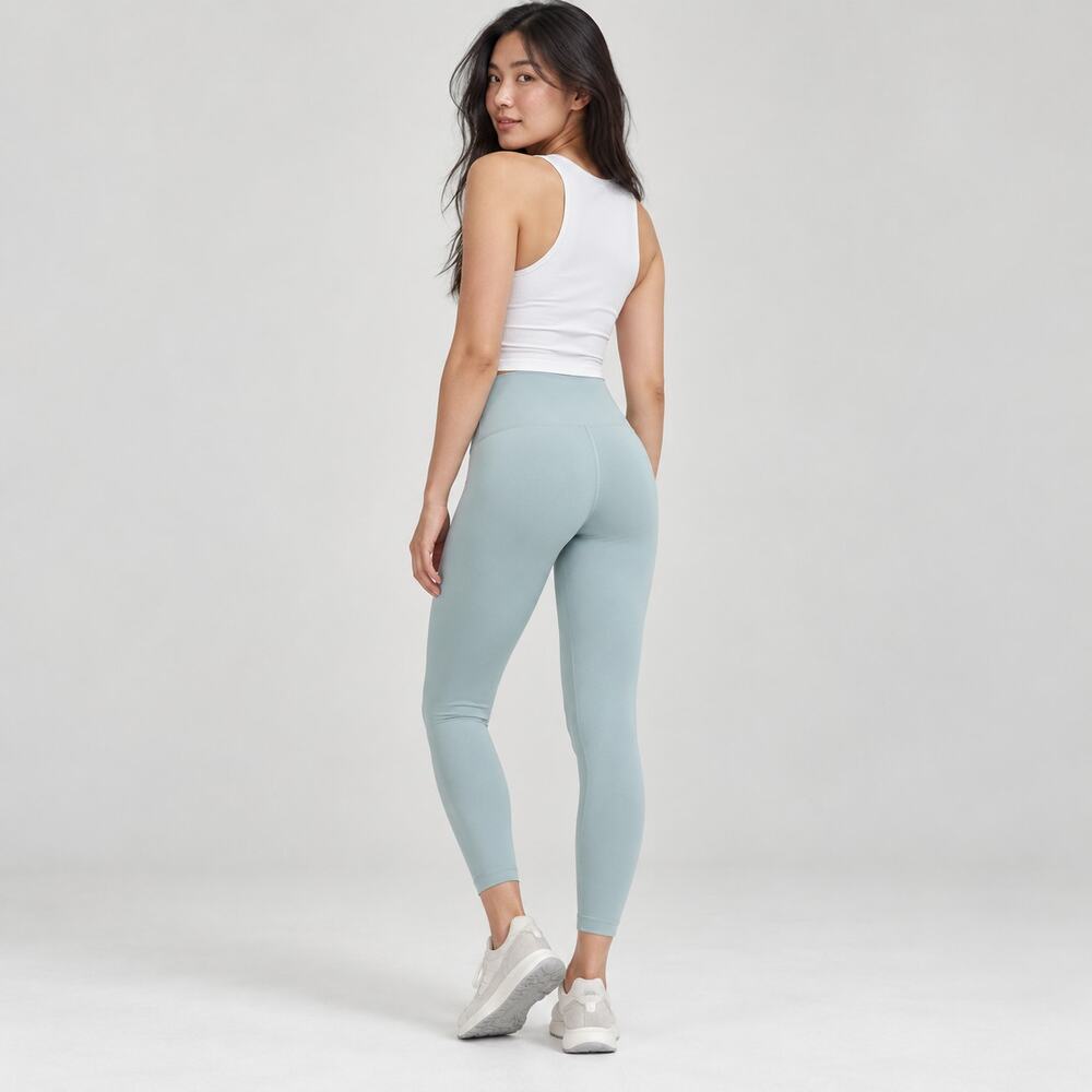 Lululemon W5CQDS Wunder Train High-Rise Tight 25" in Misty Glade, size 6